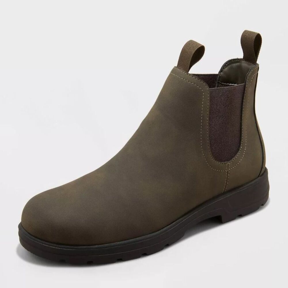 Goodfellow & Co - Men's Huxley Chelsea Boots - Goodfellow & Co Brown Brown - Picture 4 of 4